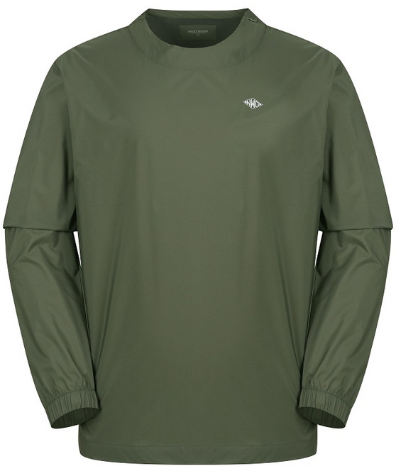 [웨스트우드]초특가 상품 남성 바람막이 원단 네오 3L 라운드 긴팔 티셔츠 WO1MNTR471