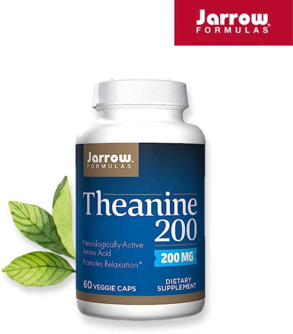 자로우 포뮬러스 테아닌 200 200 mg 60 식물성 캡슐, 60정, 1개 - 쿠팡