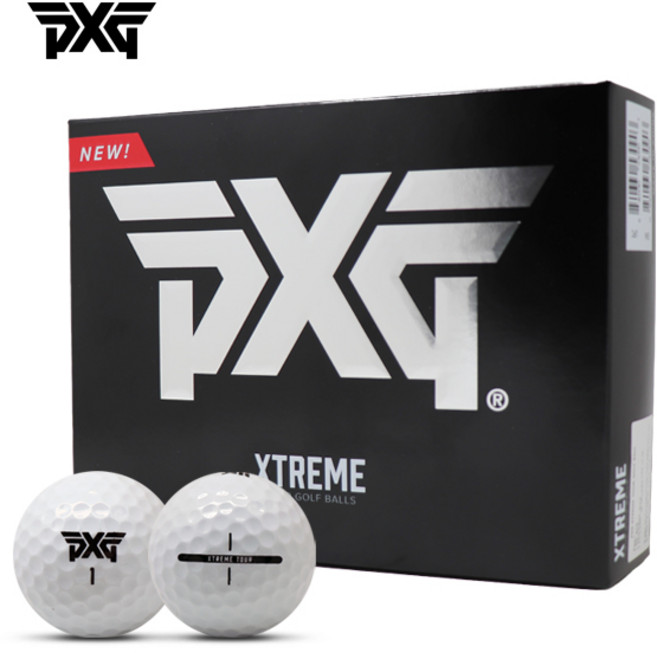 PXG XTREME TOUR 익스트림 투어 골프공 3피스, 1개, 12개입, 화이트