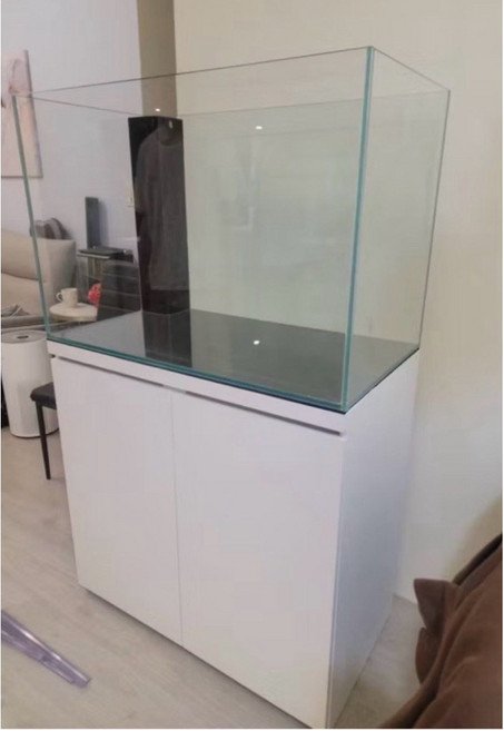 3尺玻璃水族箱連胡桃木色木櫃 90x45x81公分, 1個, 只有木架3
