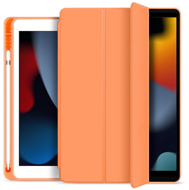 뷰씨 아이패드 애플펜슬 뉴 수납홀더 베이직 케이스, 파파야