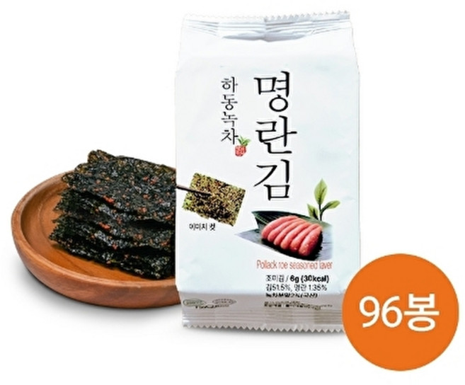 권여사 하동녹차 명란김 96봉, 기타, 6g, 96개