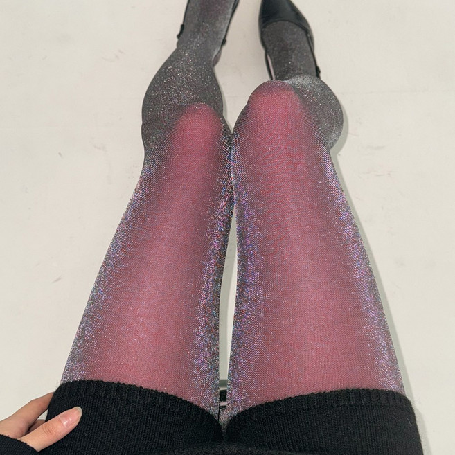 블루씨티 펄블링 반짝이 글리터 유발 팬티 스타킹