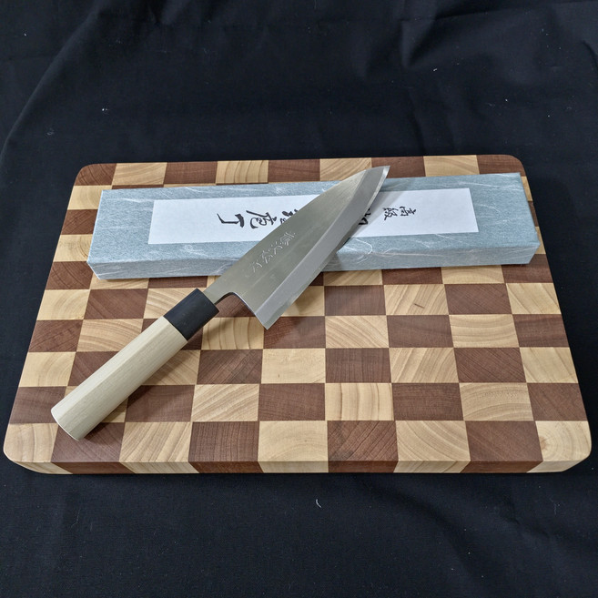 토지로 백2 단조 데바 150 일식 오로시칼 생선 낚시 데바칼, 1개