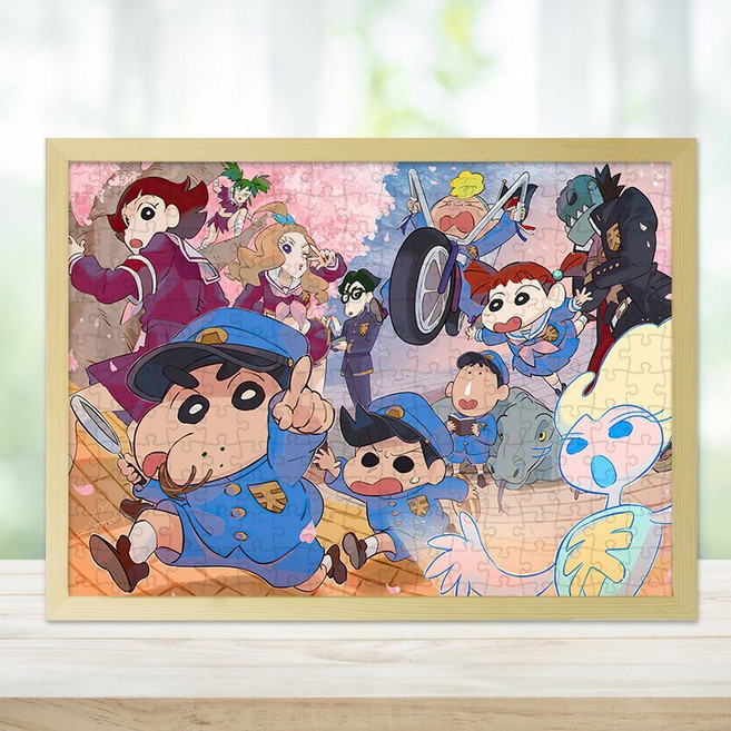 만화 추억의 애니메이션 직소 퍼즐 모음, 1개, 짱구, 1000피스