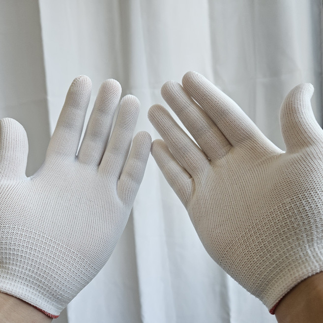 논코팅 얇은 안장갑 습진방지 속장갑 10켤레