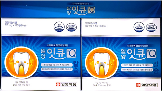 일양약품 잇큐 칼슘, 240정, 1박스