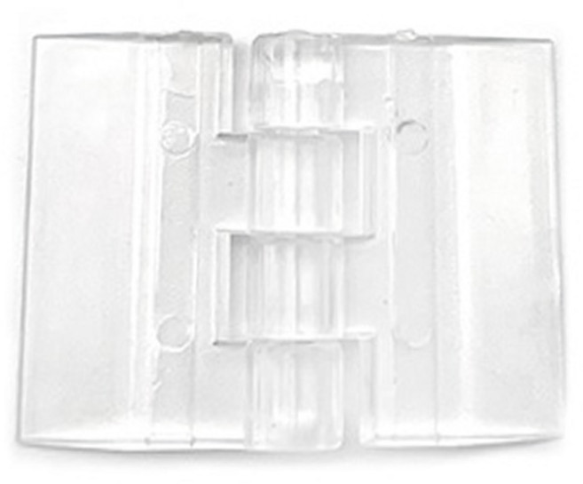 아이베란다 아크릴경첩 투명 DIY가구 부속품, 소(34x25mm), 1개