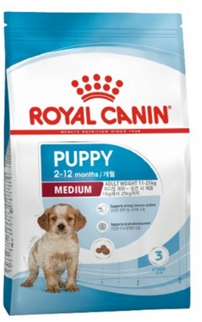 ROYAL CANIN 法國皇家中型幼犬MP, 4kg, 1個, 中型幼犬MP