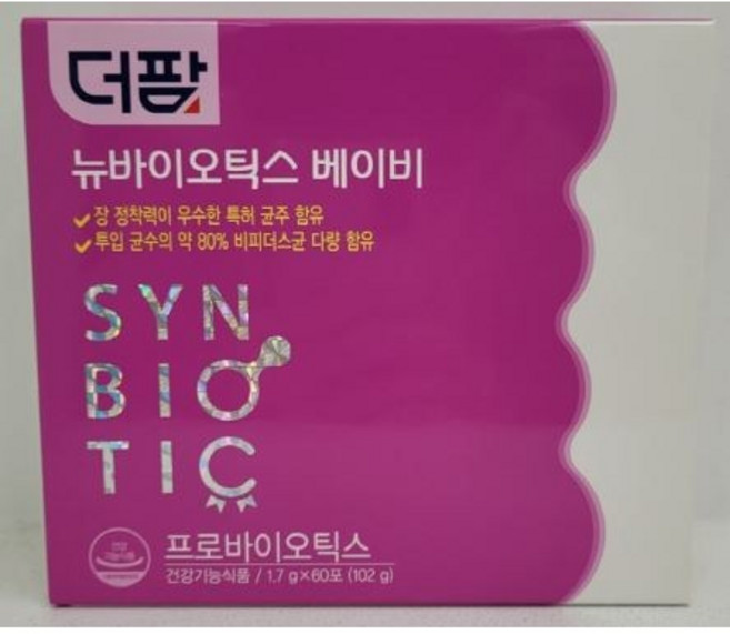 [더팜] 뉴바이오틱스 베이비 1.7g x 60포 | 유아용, 1개