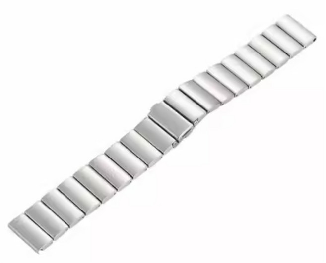 小米 Xiaomi Watch sport 22mm 智慧手錶錶帶 一珠竹節鋼錶帶