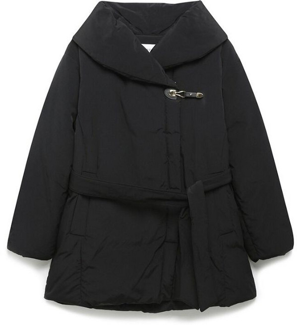 나이스클랍 숄카라 패딩N244PWDA13 295511