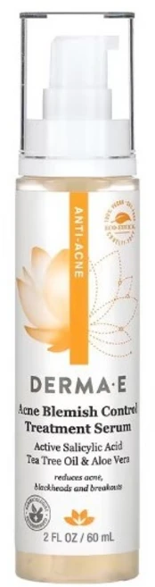 DERMA E 여드름 잡티 컨트롤 트리트먼트 세럼 60ml / 고효능 고함량 / 살리실산 티트리 / 화농성 염증성, 1개 - 쿠팡