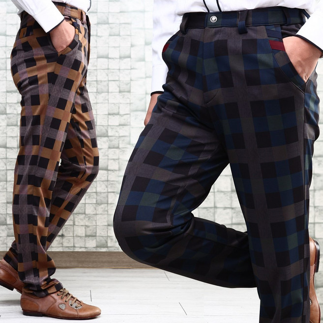 샤인힐즈 봄가을 간절기 국산 RPA 사방스판 인밴딩 체크 골프팬츠 바지 골프웨어 44 빅사이즈 까지 RPAP5404