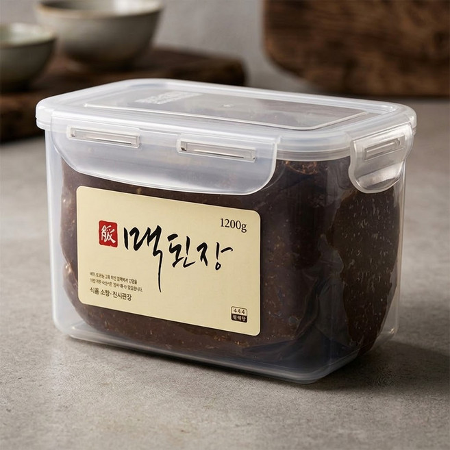 한국맥꾸룸 발효식품 전통 맥된장, 1개, 1.2kg