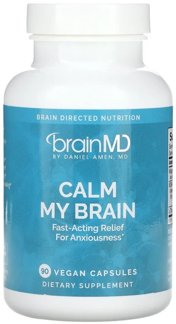 아이허브 Calm My Brain 베지 캡슐 90정, BRD00353, 1개 - 쿠팡