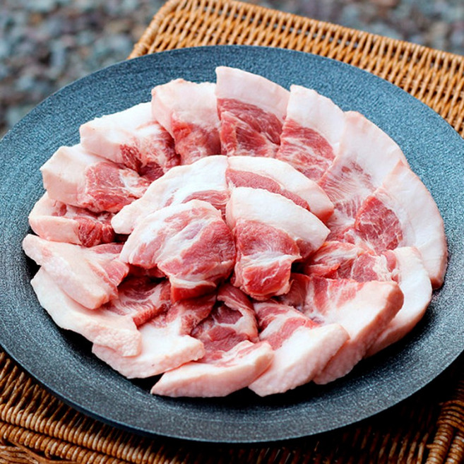 국내산 돼지 김해뒷고기 꼬들살, 1개, 500g