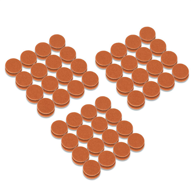 바닥 긁힘방지 패드 원형, 3세트