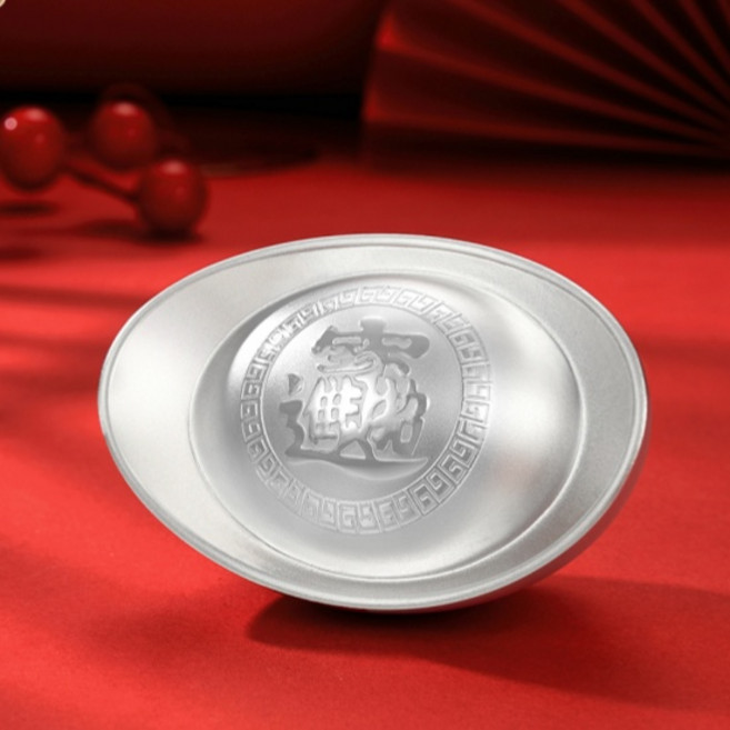 999 순은 원보 순은 컬렉션 및 선물용 장년 및 리더에게 최적의 선물 장식 및 기념 선물 투자 및 장식용 부유함과 행운을 기원하는 선물