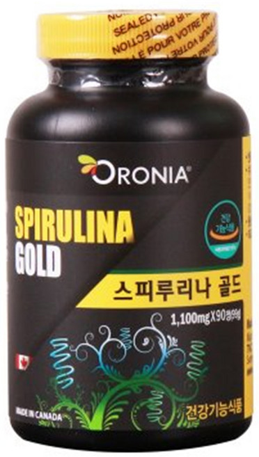 오로니아 스피루리나 골드 1 100mg x 90정, 1개