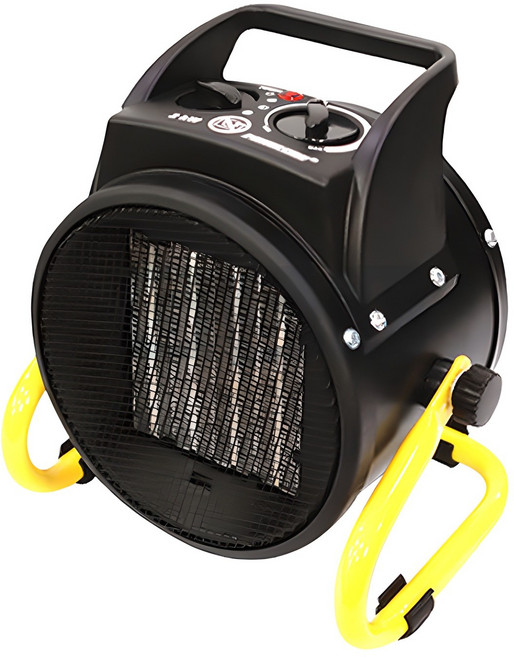 파워라인 산업용 PTC 팬히터 2KW 원형, PL1506-02, 혼합색상