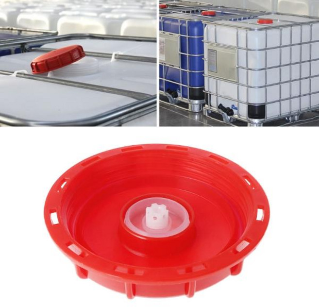 275-330 갤런 IBC 토트 탱크 커버 뚜껑 163mm 브레스 커버 뚜껑 X7YD, 1개