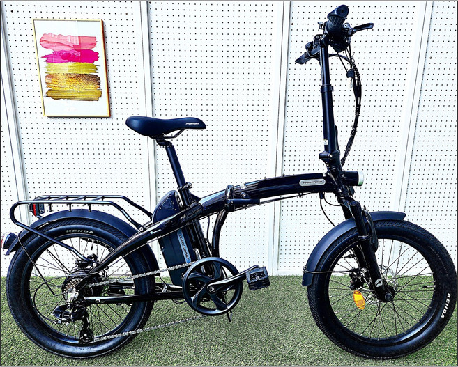 [삼천리자전거 플러스샵] 팬텀 Q SF 2024년 삼천리 자전거 20인치 접이식 미니벨로 전기 자전거 - 100%완조립배송 / 사은품증정 / 헬멧증정 / 안장가방 증정, 블랙