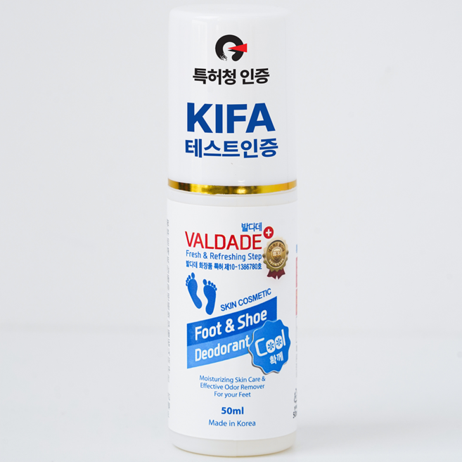 발다데 플러스 풋케어 발냄새 제거, 1개입, 50ml, 1개