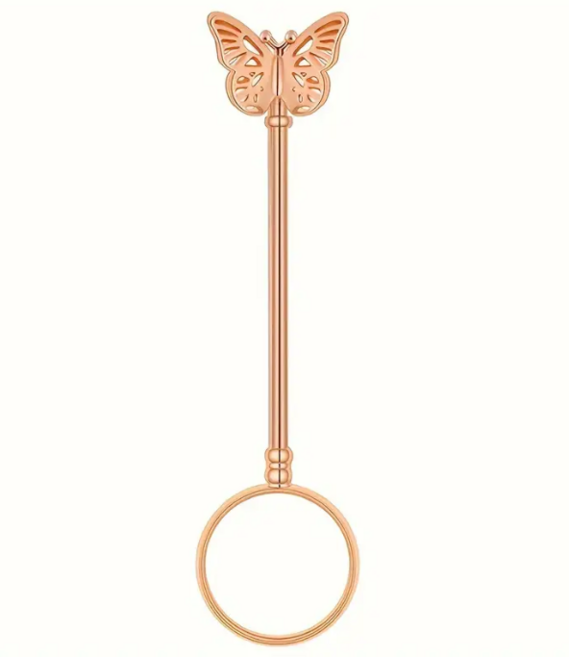 담배홀더 담배 파이프 시가렛 집게 반지 링 손잡이 손 냄새 손가락 반지