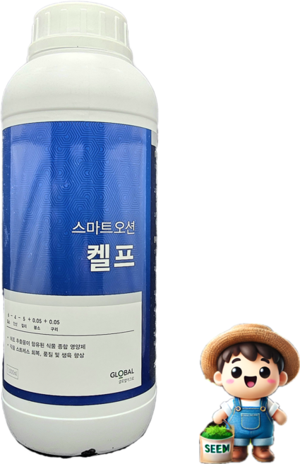 켈프 1L 해조추출물 다시마 추출 당도향상 발근 글로벌아그로, 1개