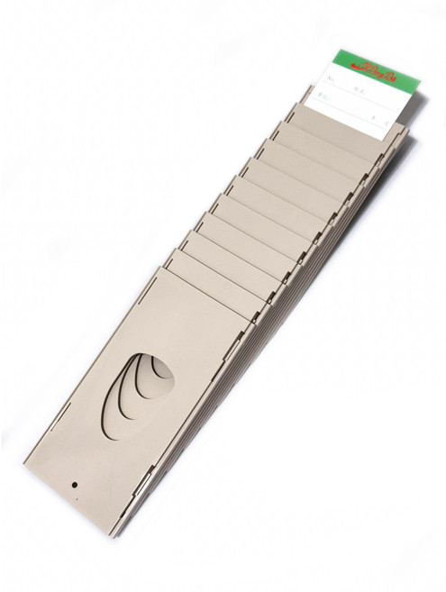 【LiDingDa 力頂達】四欄位打卡鐘卡架 小卡片適用, 1組, lidingda 四欄位打卡鐘卡架【小卡片使用】