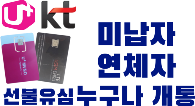 유심 구매하기(알뜰폰 온라인 개통용), LG, 1개