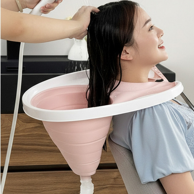 세발기 접이식, 1개, 핑크+블루