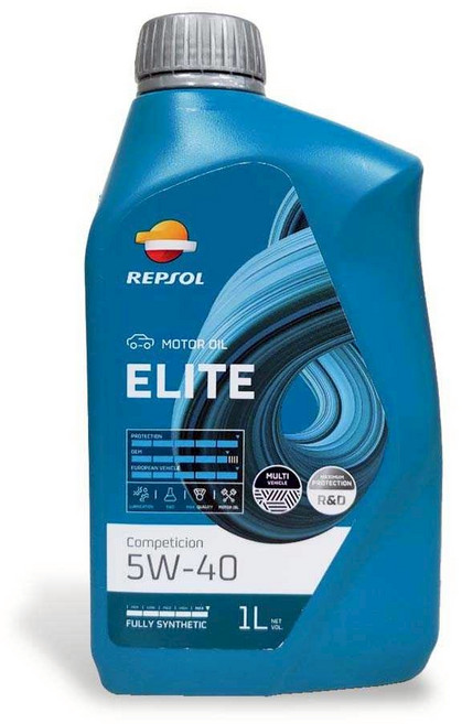 REPSOL Elite 全合成機油, 1L, 5w40, 1個