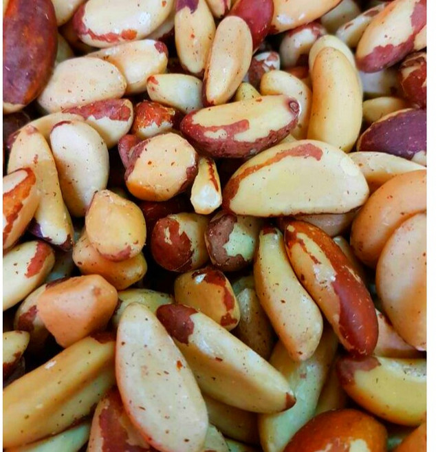 巴西堅果（巴西豆）亞馬遜堅果, 1個, （低溫烘焙 熟成）半斤/300g