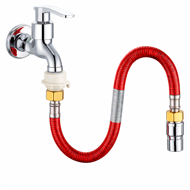 클릭핏 도구없이 바로연결 각도고정 수도호스, 1개