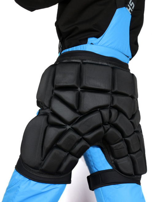 스프링멜론 스키스노우보드 엉덩이보호대패드 스케이트 피겨 스키장용품 노인, L, 1개