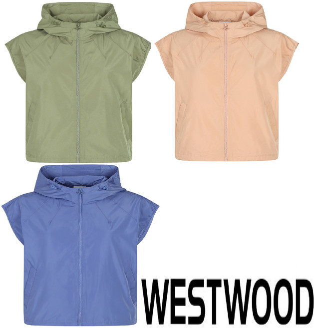 5층 웨스트우드 WESTWOOD 우먼 후드 메모리 베스트 (여자 봄 가을 조끼) O1/602