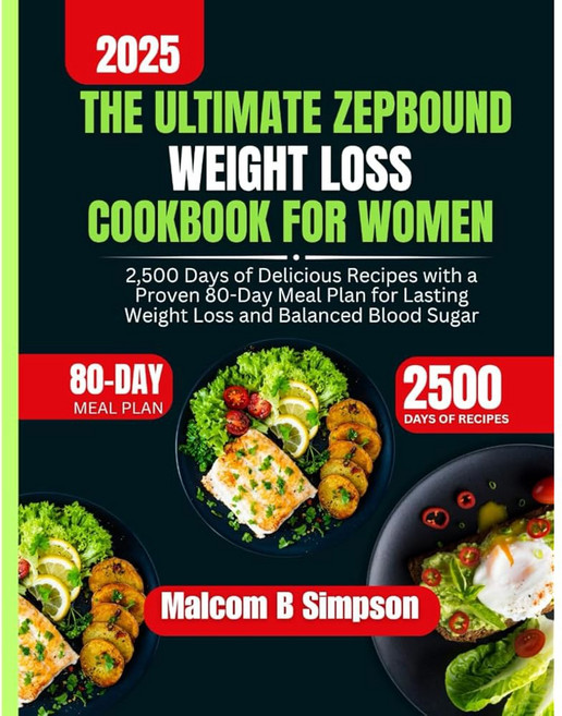 여성을 위한 궁극의 젭바운드 체중 감량 요리책: 지속적인 감량을 입증된 80일 식단과 ... B 심슨의 다이어트 친화적인 딜라이트 시리즈로 2 500일간의 맛있는 레시피 제공), 1개