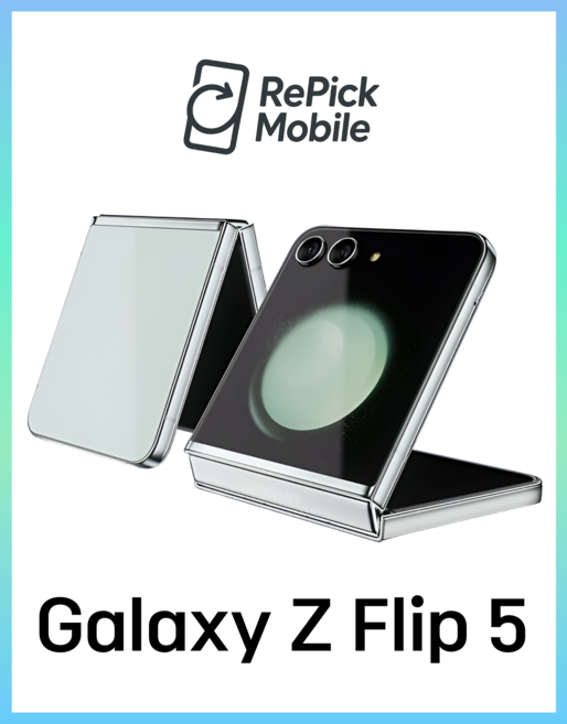 갤럭시 Z플립5 256GB SM-F731 공기계 New등급, 그라파이트_리퍼급