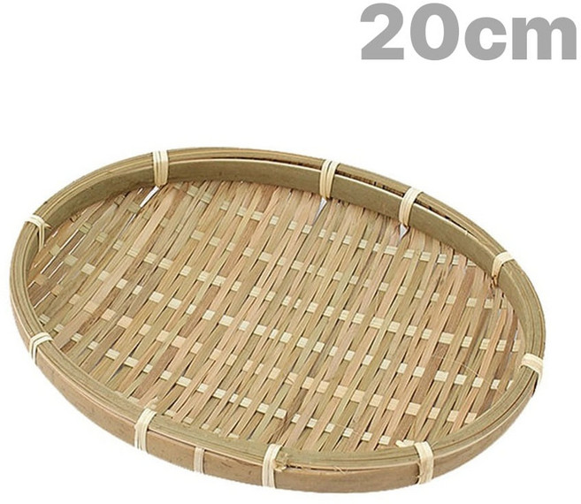 20cm 대나무 타원 쌈채반 ( 전통 소쿠리 추석만들기 명절 부침개 접시 튀김그릇 떡 상추 바구니 광주리 나무 공예품 가을 인테리어 소품 )