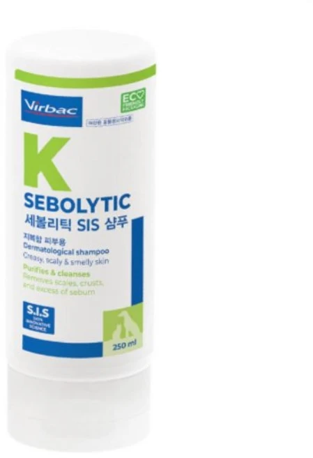 버박 세볼리틱 SIS 애견 샴푸, 250ml, 1개 - 쿠팡