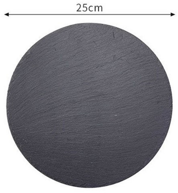 파충류 돌판 먹이 그릇 탈피 보조 발톱 갈기 깔짚 습도 유지 장식품 원형 25cm, 1개, 5000g