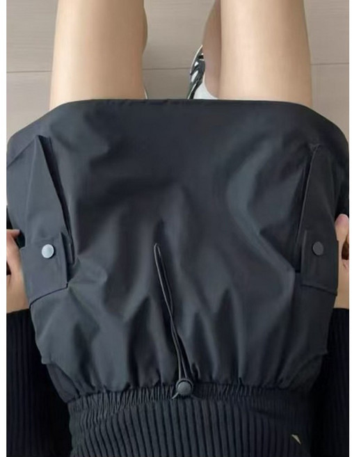 KQ-1860 캐주얼 포켓 카고 스커트