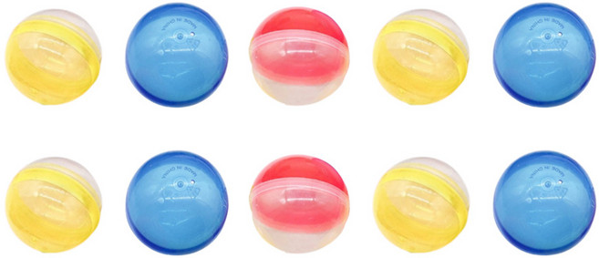 NOV- 이벤트 뽑기 캡슐 45mm 10개 이벤트 추첨 볼 가챠 공, 45mm - 10개