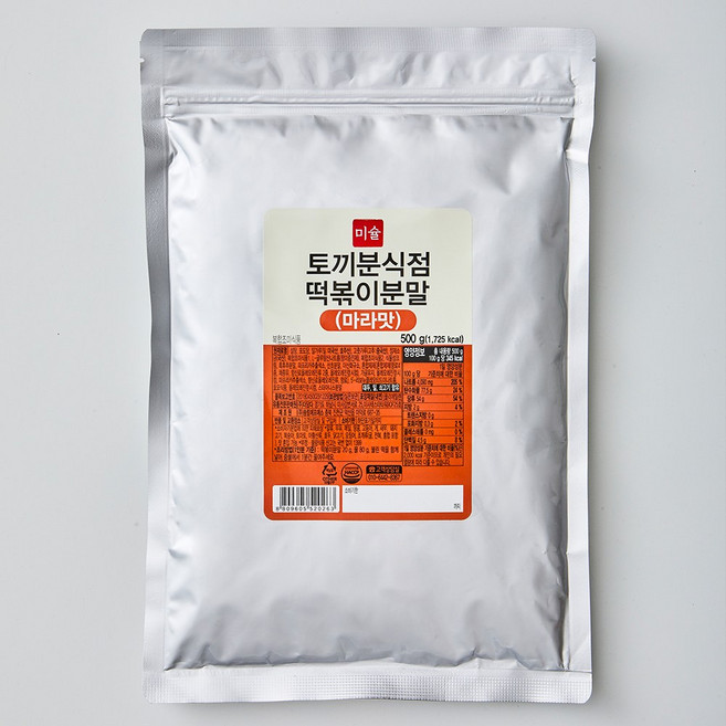 미슐 토끼분식점 마라 떡볶이 분말, 1개, 500g