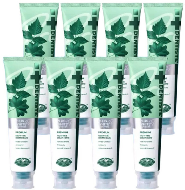 덴티스테 NEW 플러스화이트 프로 치약 불소 100gX8박스, 100g, 1개입, 8박스