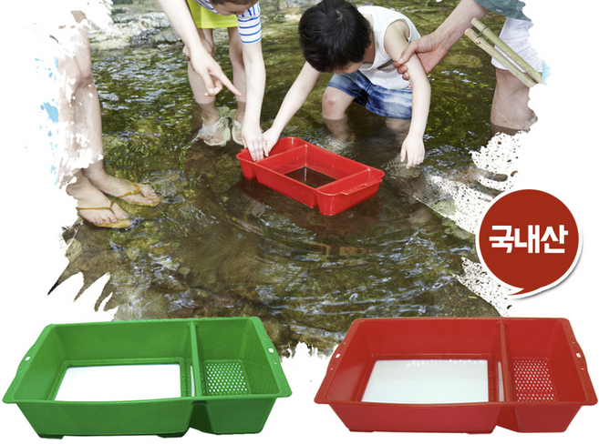 창조유통 다슬이쏙쏙 봄 다슬기잡기, 1개, 창조 레드