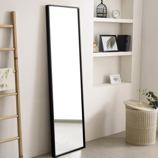 허니 400 대형 스탠드거울 전신거울 SH1716, 허니400 블랙