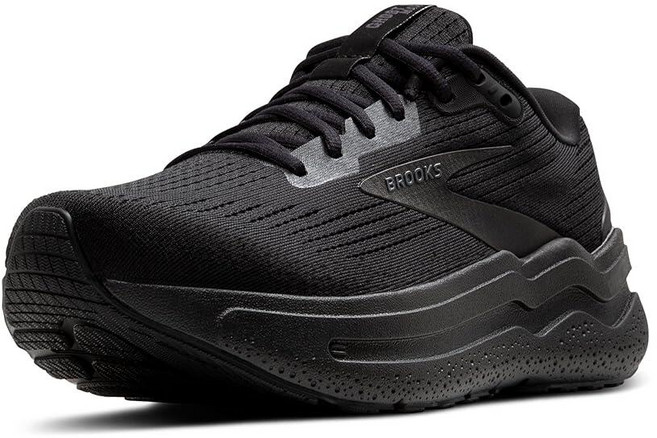 Brooks 여성 고스트 맥스 2 뉴트럴 러닝 워킹화 블랙 에보니